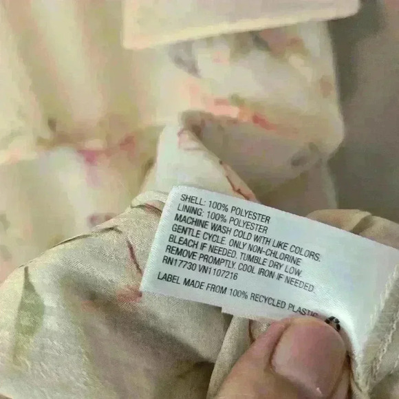 A New Day Floral Sundress Sleeveless Tiered Assymetrical Sz XL Spring Summer - Picture 11 of 11